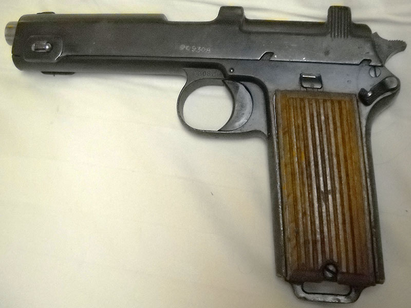 Steyr M1912, left side